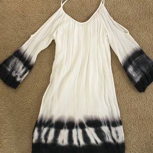 Off-the-shoulder Flowy Dress